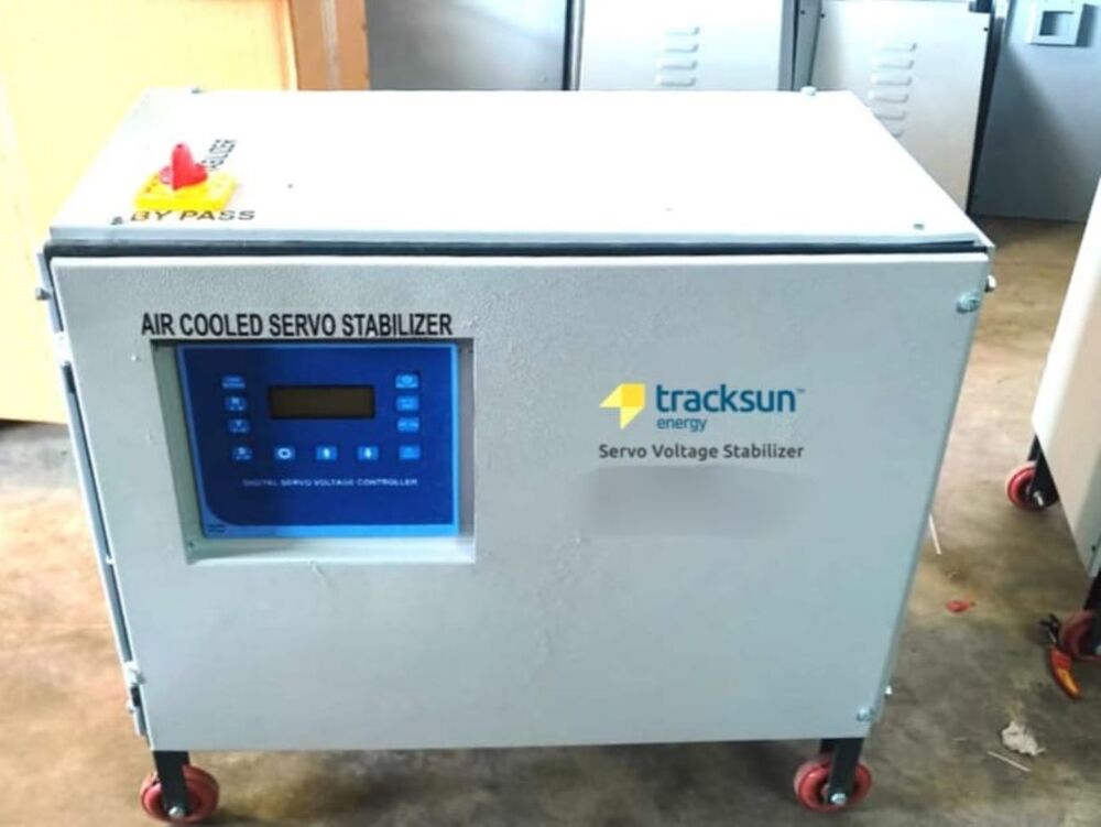 10KVA Air Cooled Servo Voltage Stabilizer Without Bypass