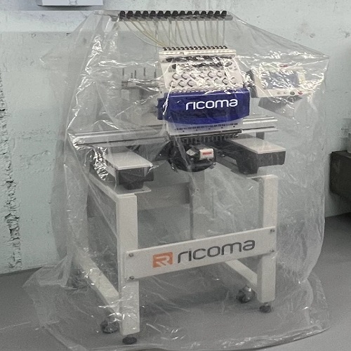 Ricoma TC-1501 15-Needle Single Head Commercial Embroidery Machine 
