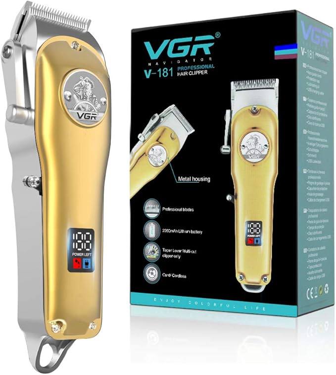 VGR V-181 RECHARGEABLE HAIR CLIPPER