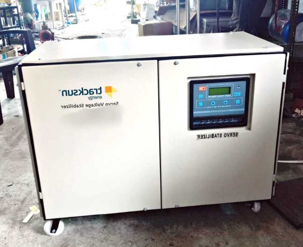 75 KVA Oil Cooled Servo Voltage Stabilizer With Bypass Switch