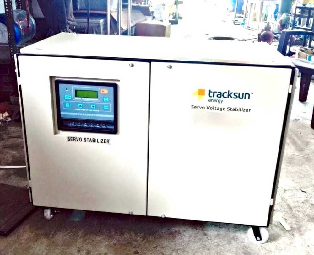 75 KVA Oil Cooled Servo Voltage Stabilizer With Bypass Switch