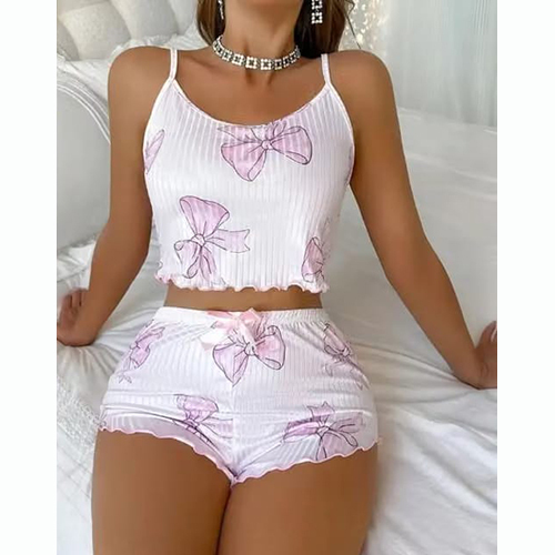Deep Neck Night Set