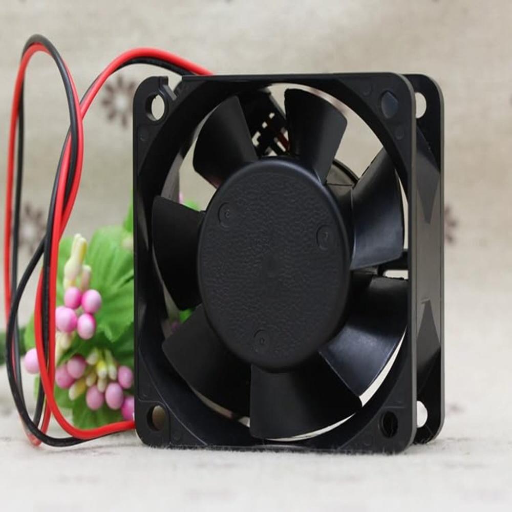 NMB-MAT 2410ML-05W-B30 24V DC 0.08A 6025mm Ball Bearing Industrial Axial Cooling Fan