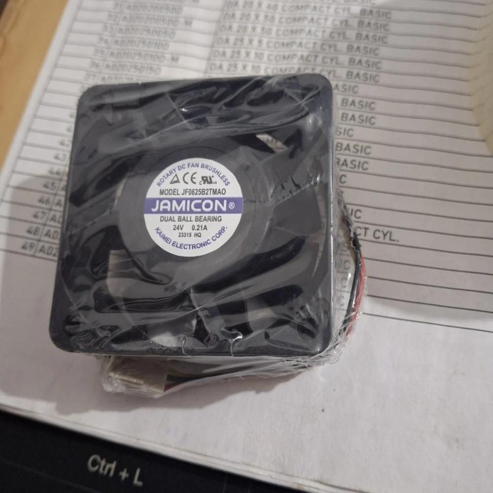 JAMICON JF0625B2TMAO 24V DC 0.21A 6025mm Ball Bearing Industrial Axial Cooling Fan