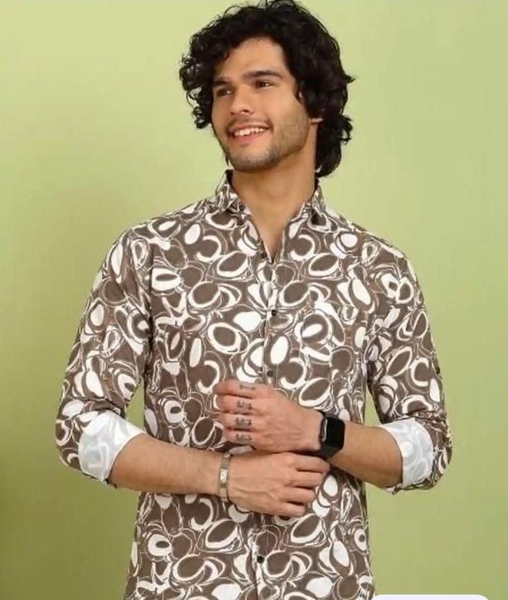 MENS CASUAL SHIRT WITH FULL SLEEVE & CHECK DESIGN & OFFICE WEAR COLLECTION