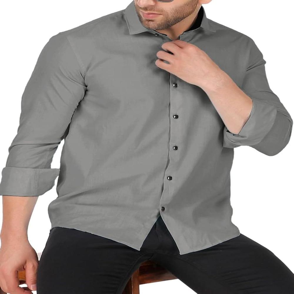 MENS CASUAL SHIRT WITH FULL SLEEVE & CHECK DESIGN & OFFICE WEAR COLLECTION