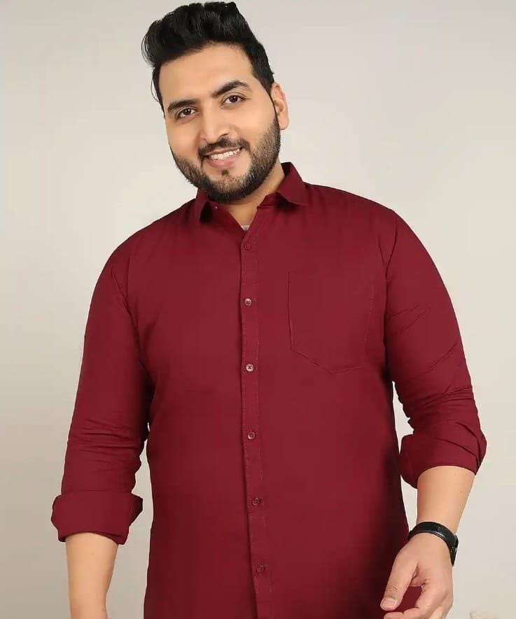 MENS CASUAL SHIRT WITH FULL SLEEVE & CHECK DESIGN & OFFICE WEAR COLLECTION