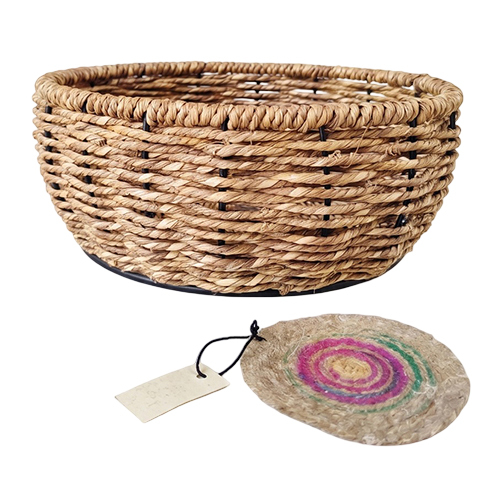 L-10-W-10 - H4 Inch Jute Basket
