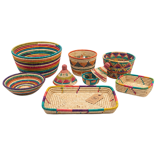 L- 8 W8 - H-10 Inch Jute Basket