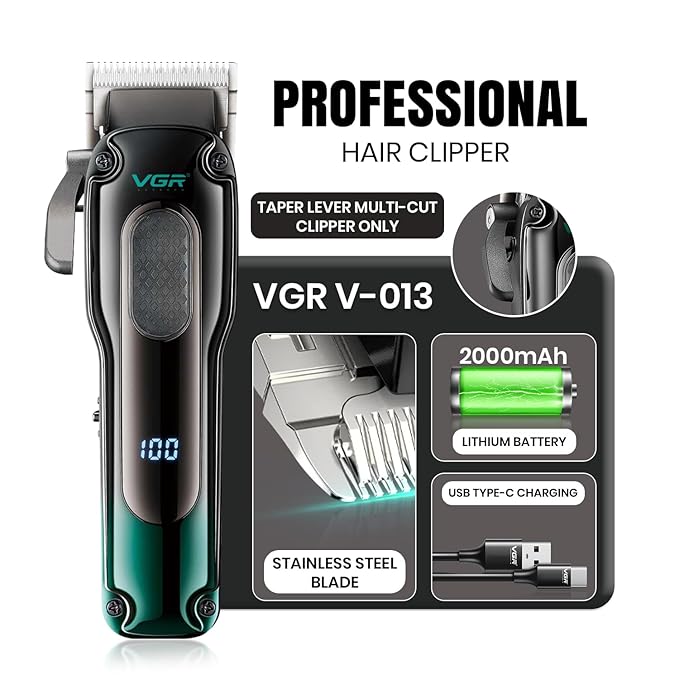 VGR V-013 RECHARGEABLE HAIR CLIPPER