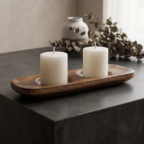 Candle Holder Tray
