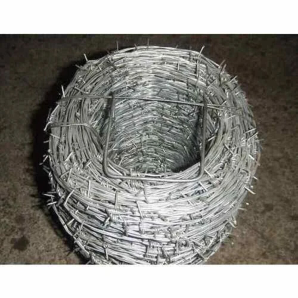 Barbed Wire Mesh For Farm - Color: Silver