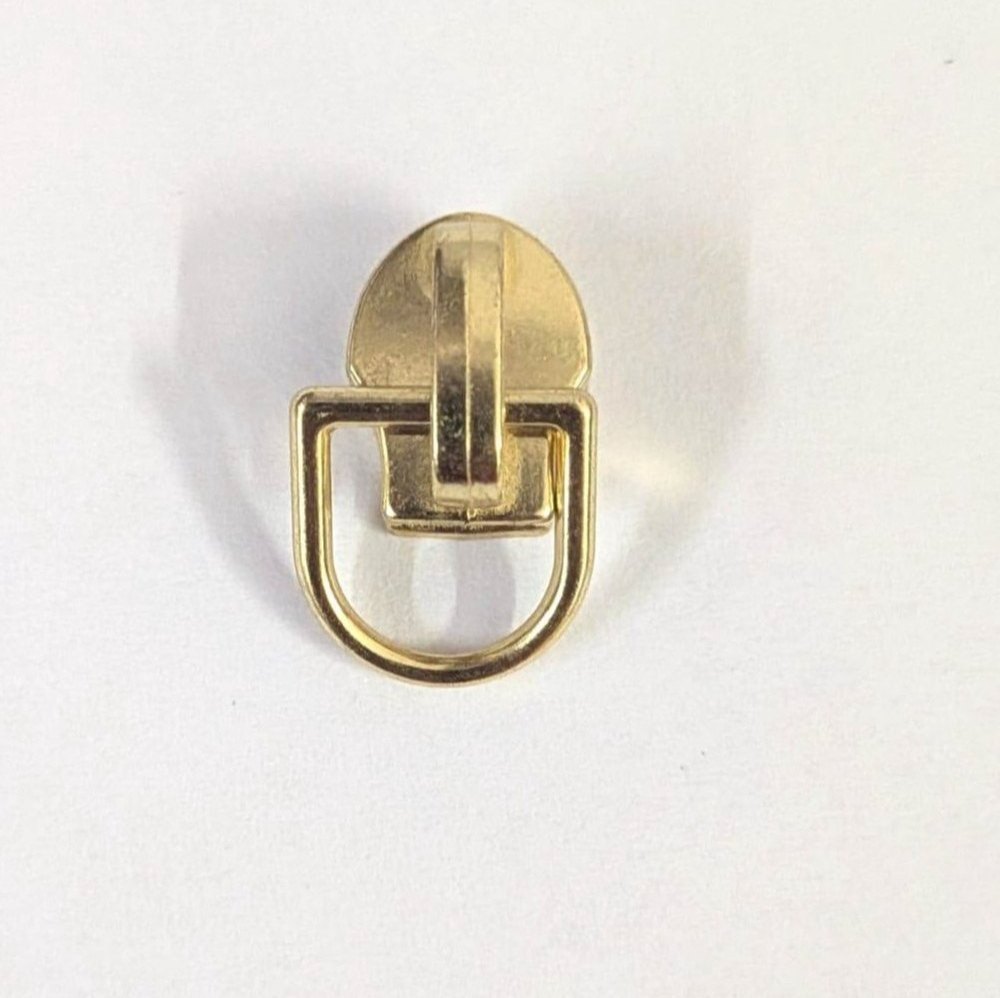 YKK 03C DF-DRING Golden Metal Zipper Slider