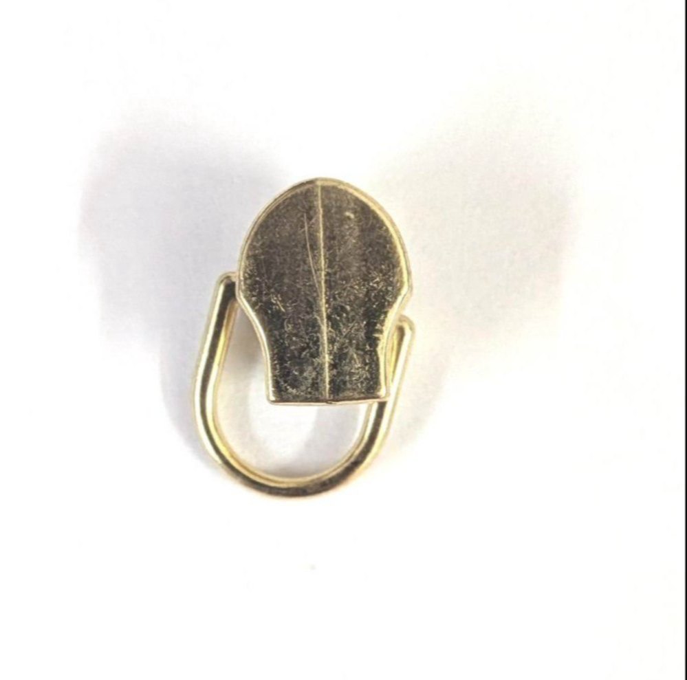 YKK 03C DF-DRING Golden Metal Zipper Slider
