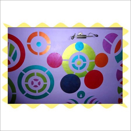 मेज़बान राउंड पेंटिंग