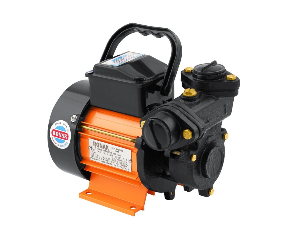 Self Priming Pump - Color: Black