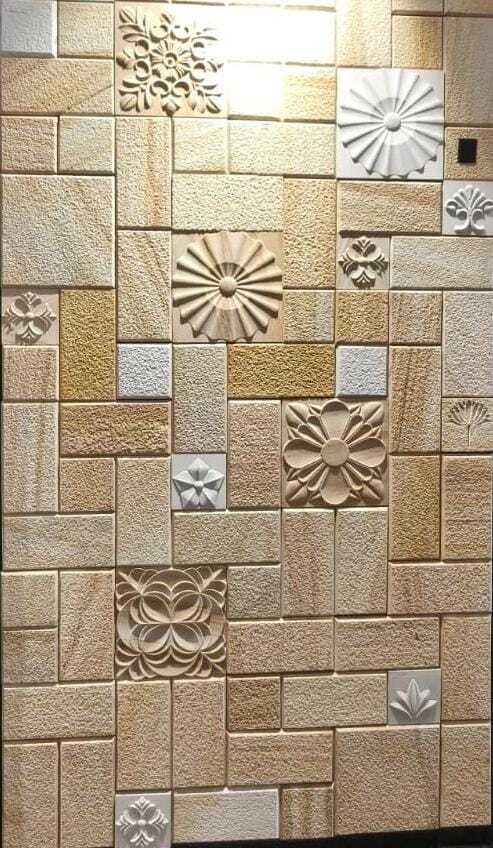 Teak Wood Crown Wall Cladding