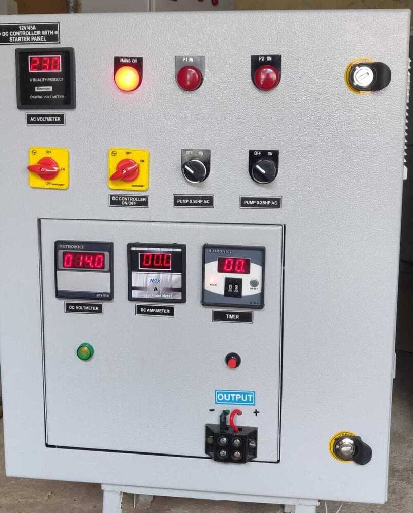 Fluoride Treatment Control Panel