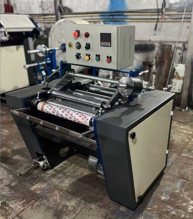 Industrial Aluminium Foil Rewinding Machine