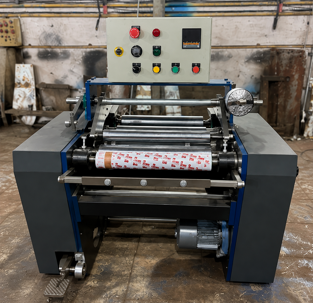 Industrial Aluminium Foil Rewinding Machine