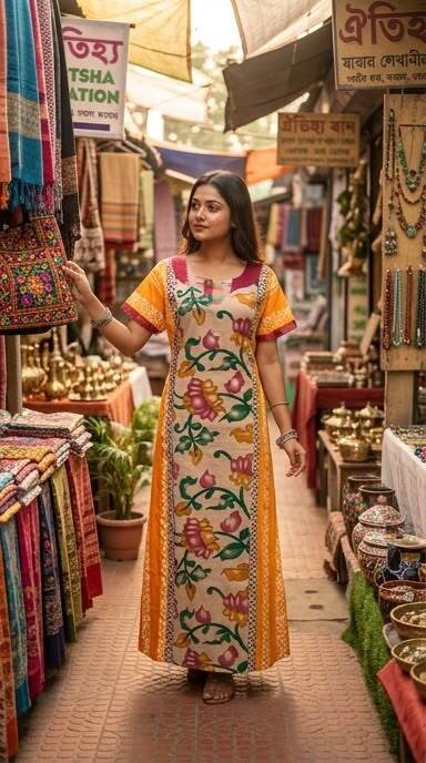 Floral Print Boutique Nighty