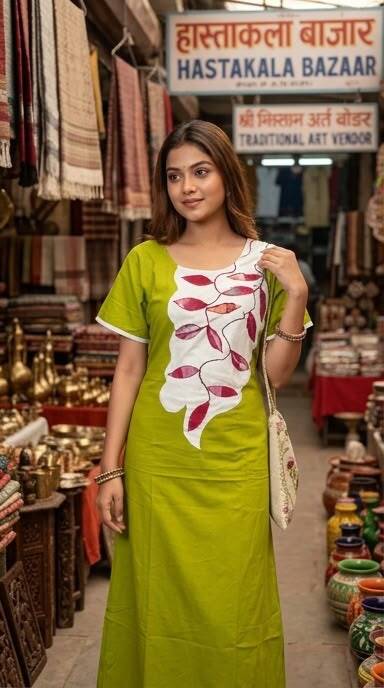 Lime Green Boutique Nighty