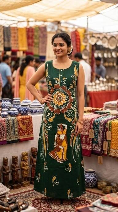 Pure Mombatik Aline Cut Nighty