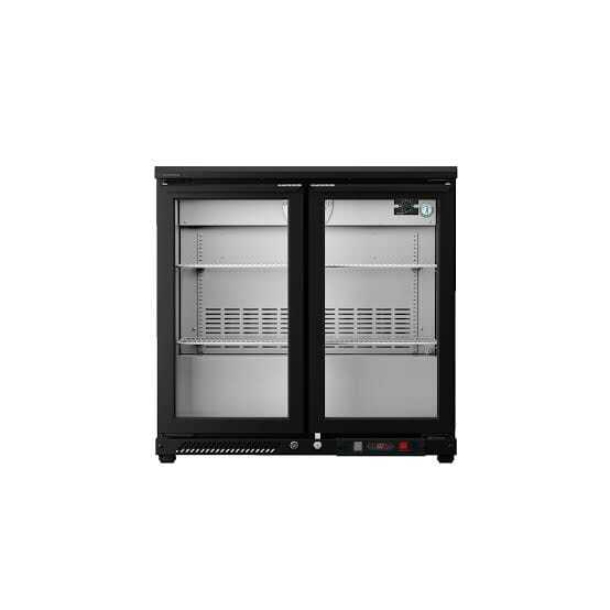 Western Small Back Bar Visi Cooler - Capacity: 110-120 L (Varies By Model)
