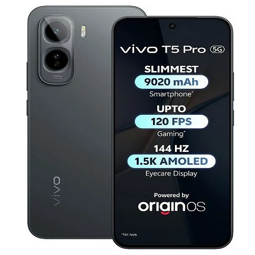 Vivo T5 Pro 5G 6.83 AMOLED 128 256GB 50MP Global Version 9020mAh