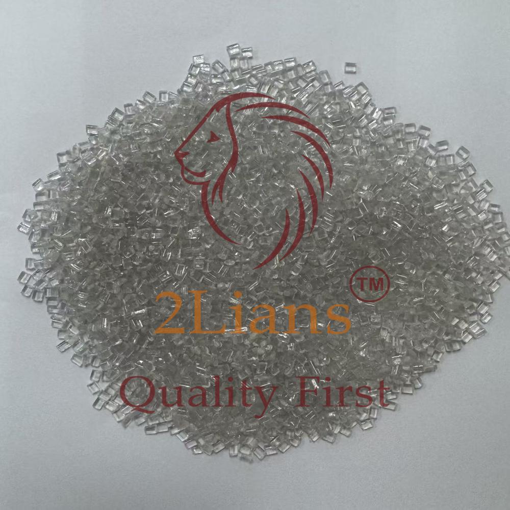 PET recycled pellets natural