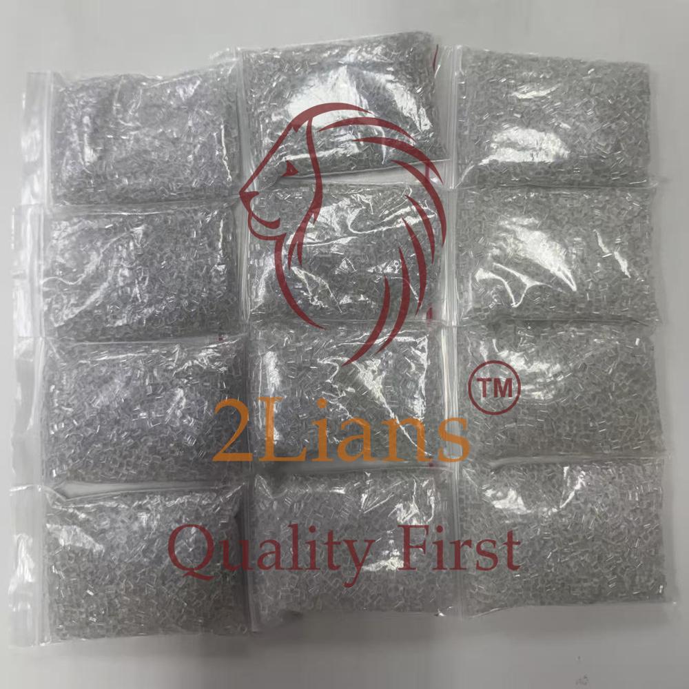PET recycled pellets natural