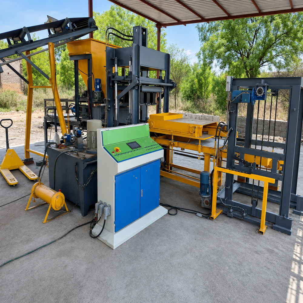 Concrete Paver Block Machine - Capacity: 1440 Pcs/hr