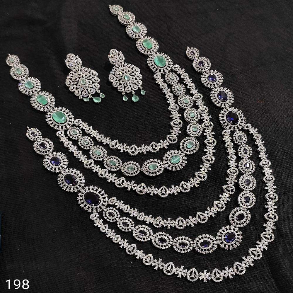 Celestial Halo Layered Necklace Set