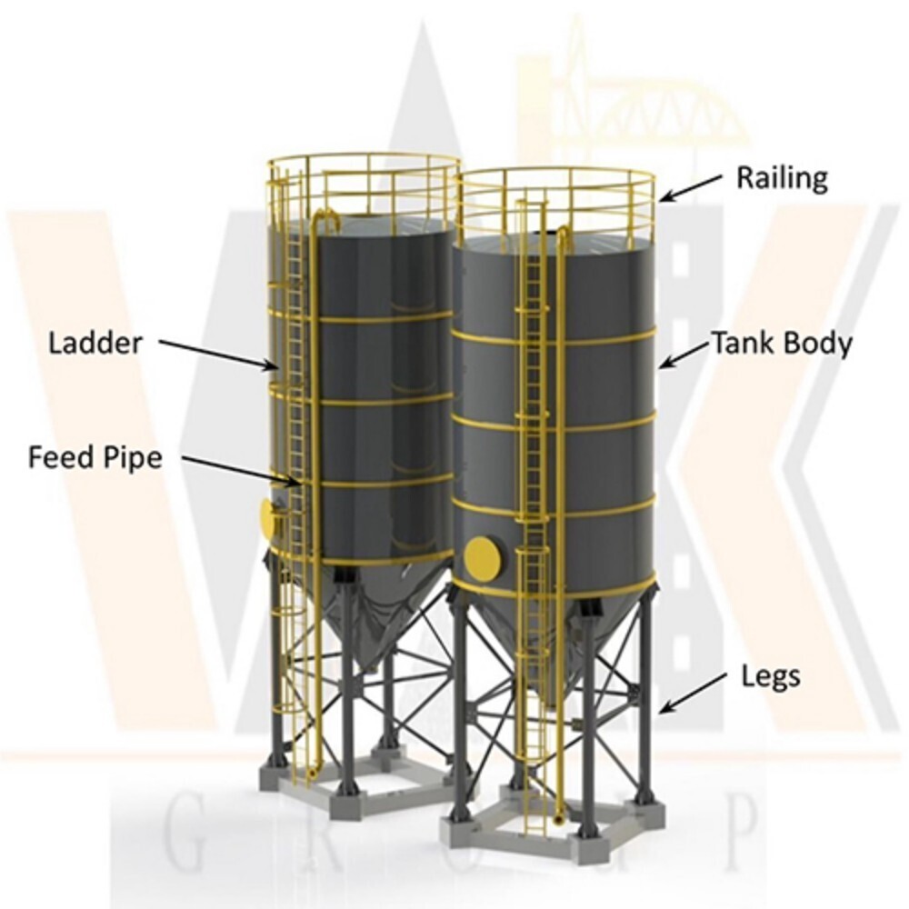 Silo Tank Industrial - Application: Storage Of Grains