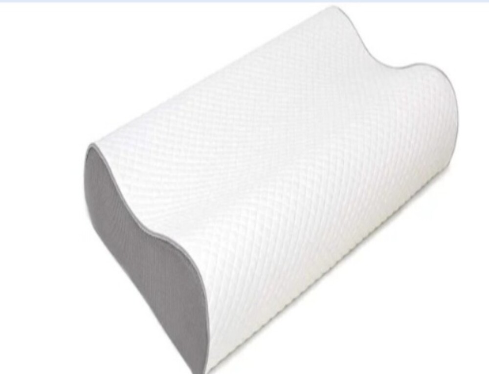 Memory Foam Pillow - Color: White Or Blue