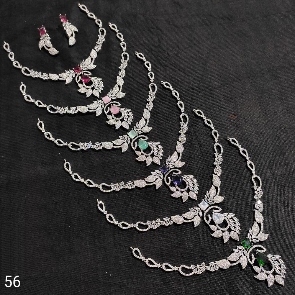 Floral Vine Radiance Necklace Set