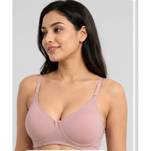 Lightly Padded Bra - Color: Baby Pink