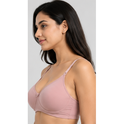 Lightly Padded Bra - Color: Baby Pink