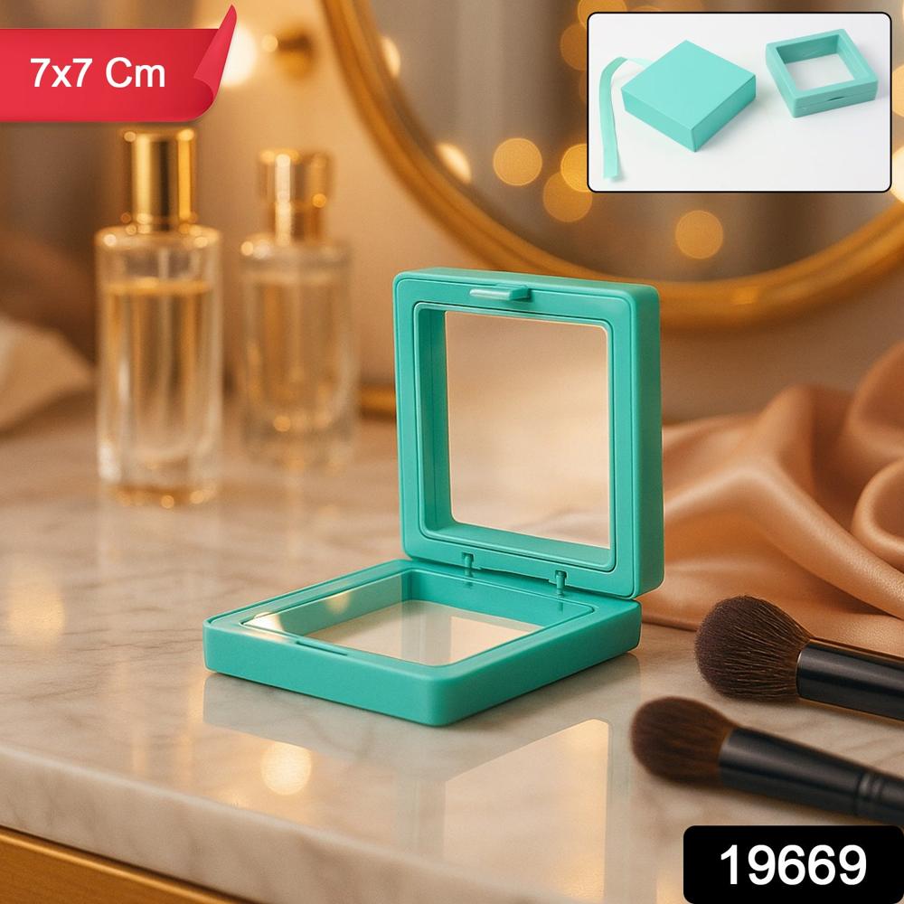 Transparent Jewellery Display Box (7X7 Cm / 1 Pc) - Age Group: As Per Product Requirement