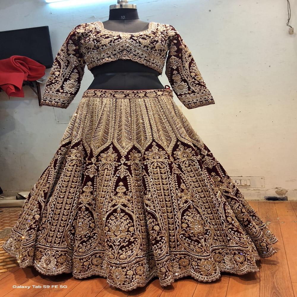 Ladies Heavy Embroidery Lehenga