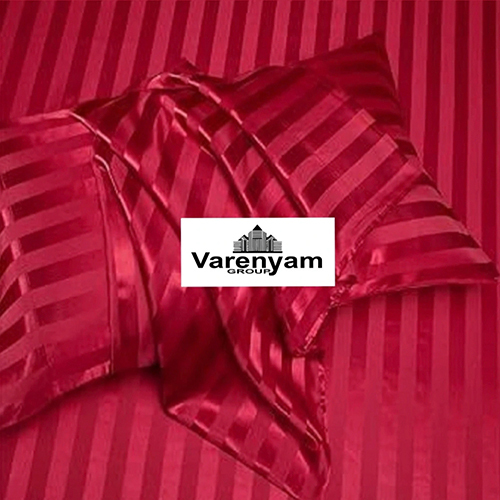 Bedsheet Polyster Stripe Sateen Fabrics