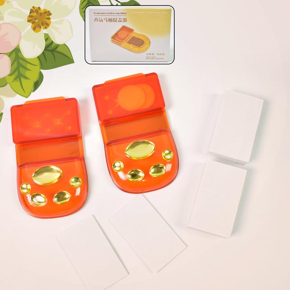 Fragrance Toilet Cap / Lid Lifter Toilet Seat Cover (2 Pc Set) - Application: As Per Product Requirement