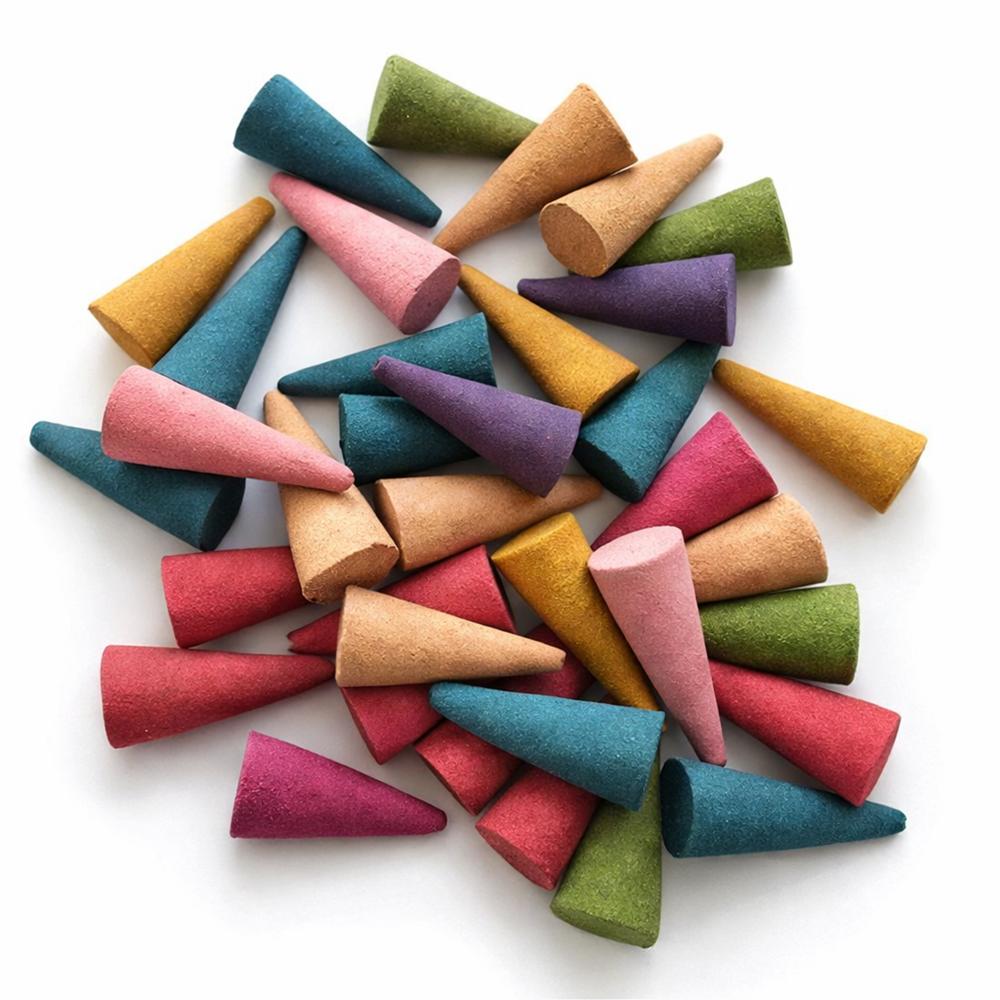 Multi Color Dhoop Cone