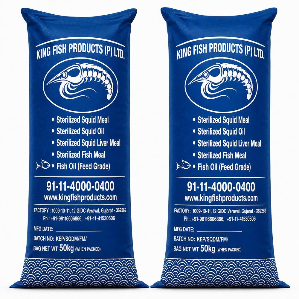 Sterilized squid liver meal
