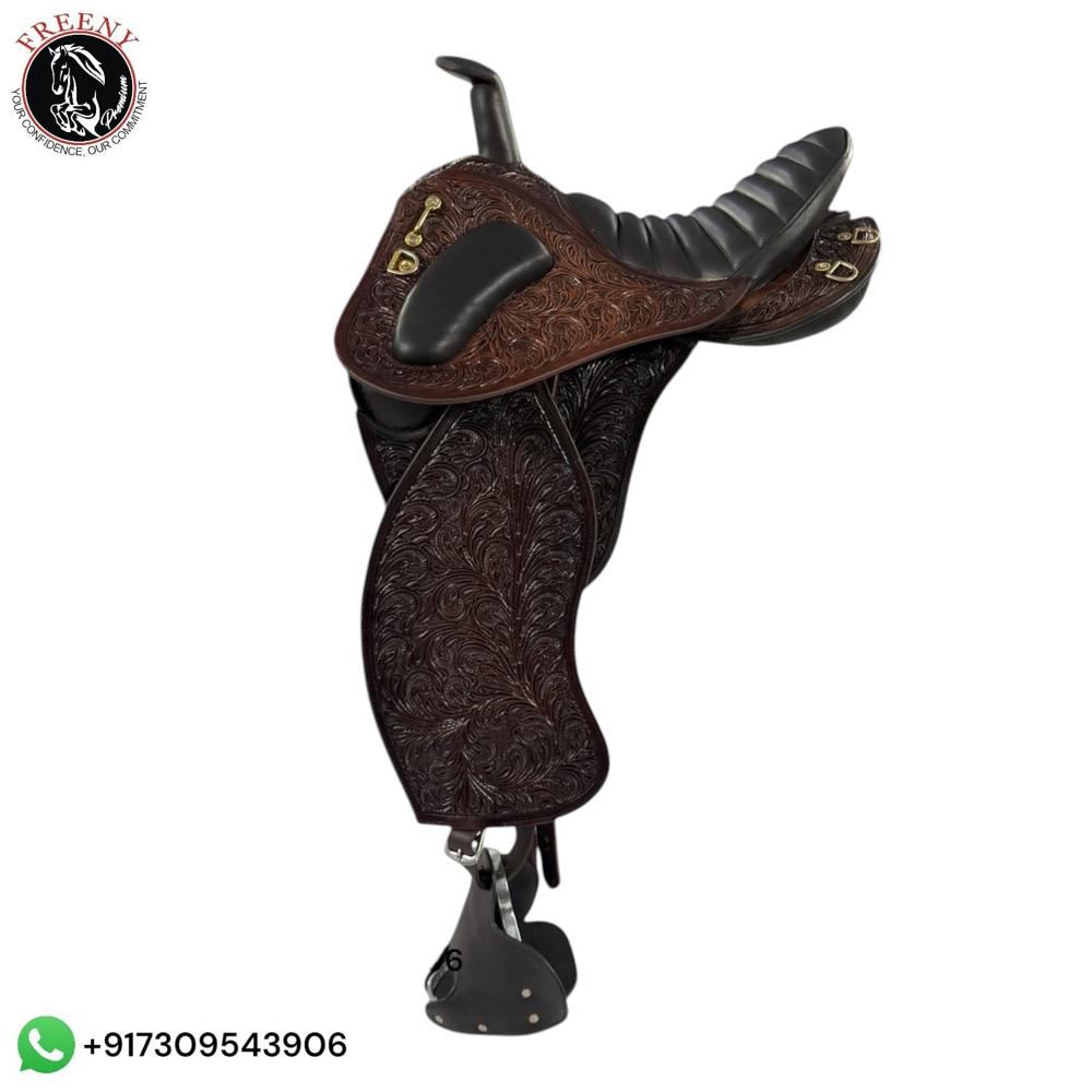 Leather Tooling Endurance Saddle