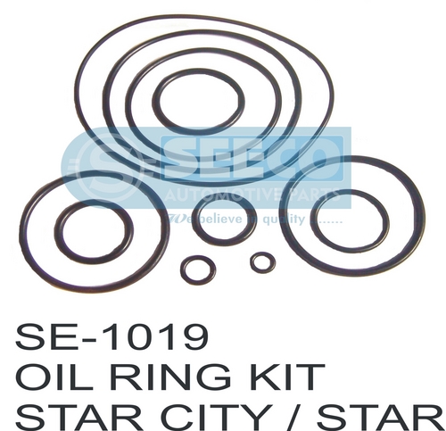 Oil Ring Kit - Natural Rubber, Thickness 1 - 1.5 Inches, Weight 150 - 460 Pounds | Precision Engineered for Automotive Applications