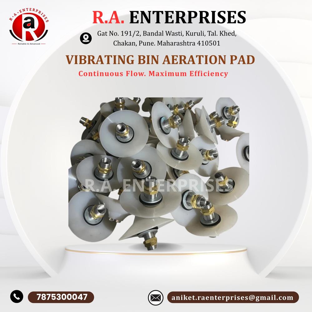 Vibrating Bin Aeration Pads - Application: Industrial