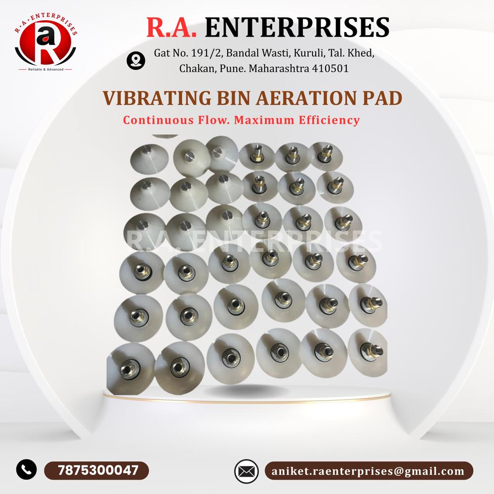 Vibrating Bin Aeration Pads - Application: Industrial