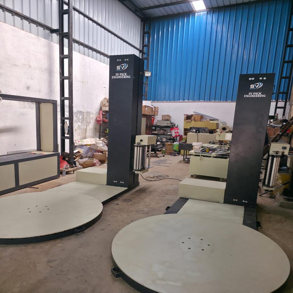 Pallet Wrapping Machine By Sv Pack Engineering