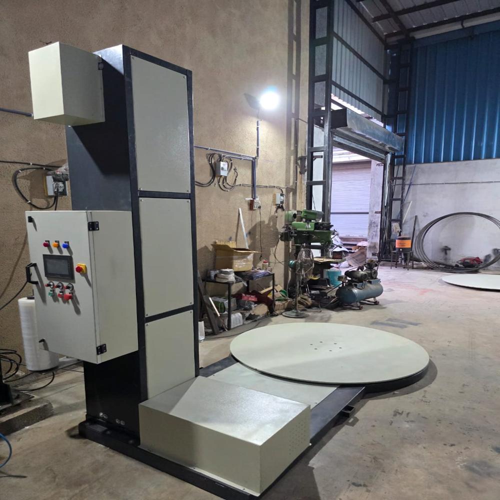 Pallet Wrapping Machine By Sv Pack Engineering